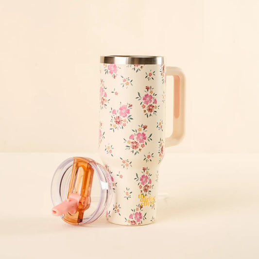 40 oz Flip Straw Tumbler Daydream Cream