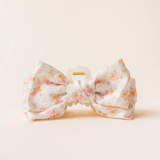 Satin Bow Claw Clip Endless Daydream